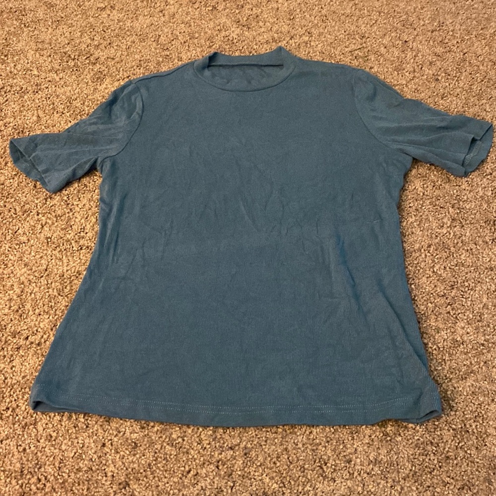 Mock neck shirt